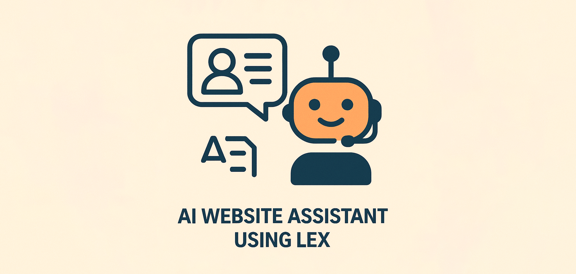 AI Website Assistant using LEX